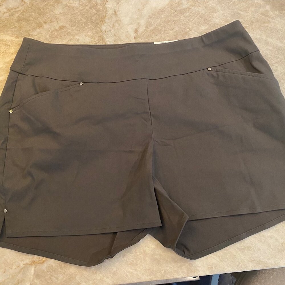 INC Core Shorts for Macy's women's shorts (Urban Olive)